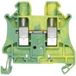 Siemens 8WH10000CF07 PE-passageconnector Schroeven Toewijzing: Aarde Groen-geel 50 stuk(s) Stuk