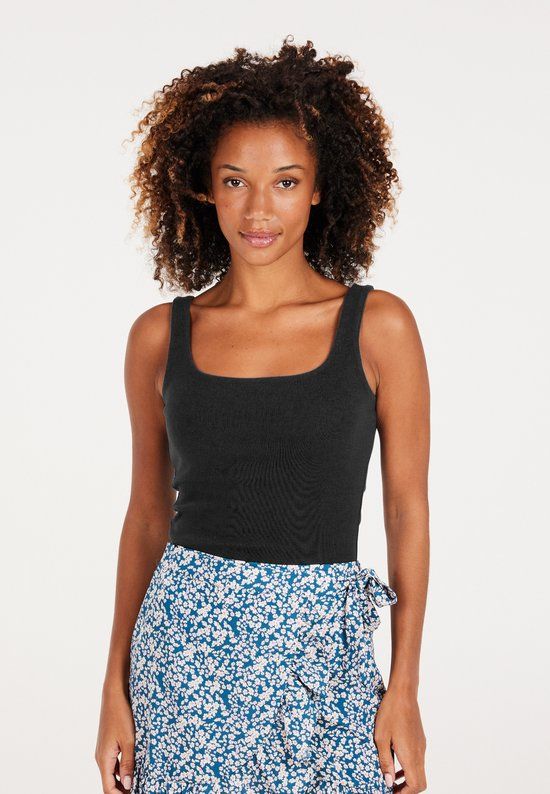 Protest Prtdaze Tanktop Dames Mouwloos Ronde Hals True Black