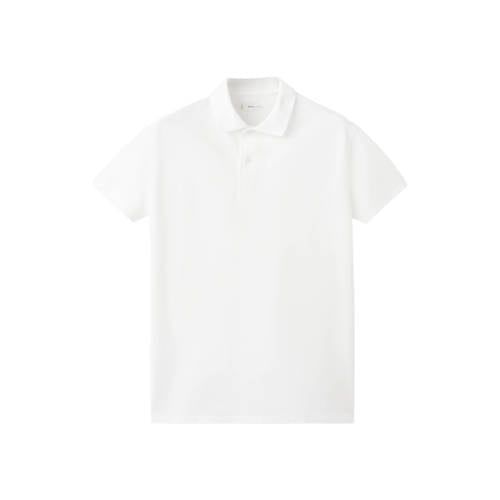 MANGO TEEN polo wit Jongens Katoen Polokraag Effen - maat 175(M)