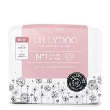LILLYDOO Huidvriendelijke babyluiers - maat 1 (2-5 kg), 24 stuks, veilige bescherming tegen lekken, zacht, parfumvrij, zonder lotions en kleurstoffen voor de gevoelige huid, dermatologisch getest