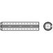 TOOLCRAFT TO-5390442 Goupilles élastiques Acier à ressort 25 pièce(s)