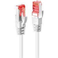 Lindy - Verbindingskabel - RJ-45 (M) naar RJ-45 (M) - 30 cm - SFTP, PiMF - CAT 6 - gevormd, zonder haken - wit