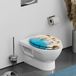 SCHÜTTE Toiletbril van strandhout met softclose-mechanisme