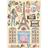 Scrapbooking Create Happiness Scrapbooking Small Pad 10 vellen cm 20,3 x 20,3 (8" X8") - Oh lá lá