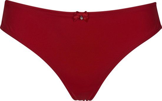 After Eden D-cup & up FARO String - Rood - Maat XXL