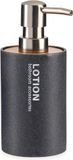 Arte r Zeeppompje/dispenser - Antraciet - Kunststof - 350 ml