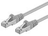 PremiumCord Netwerkkabel, ethernet, LAN en patchkabel CAT6a S-FTP PIMF afscherming, RJ45, LSOH, AWG 26/7, koperen kabel 100% Cu, grijs, 7 m