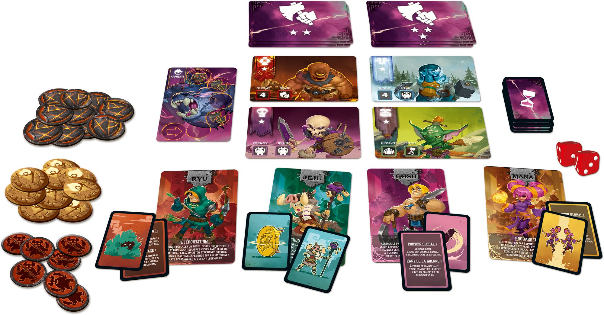 Asmodee ASMMOOMIQ01FR Bordspel - Kinderspel - Meerkleurig