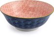 Mikasa - Bol - Rood en Blauw Arc - Keramiek - Japans Design - 1L - 21cm