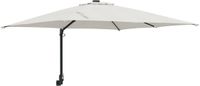 vidaXL Stokparasol Zand Polyester en Staal 248,5 x 247,5 x 160 cm