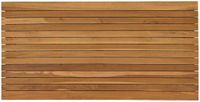 vidaXL Tafelblad 110 x 55 x 3,5 cm Rechthoekig Massief Teakhout