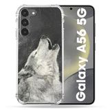 Cokitec Samsung Galaxy A56 5G Animal Wolf Huil Versterkte Hoes