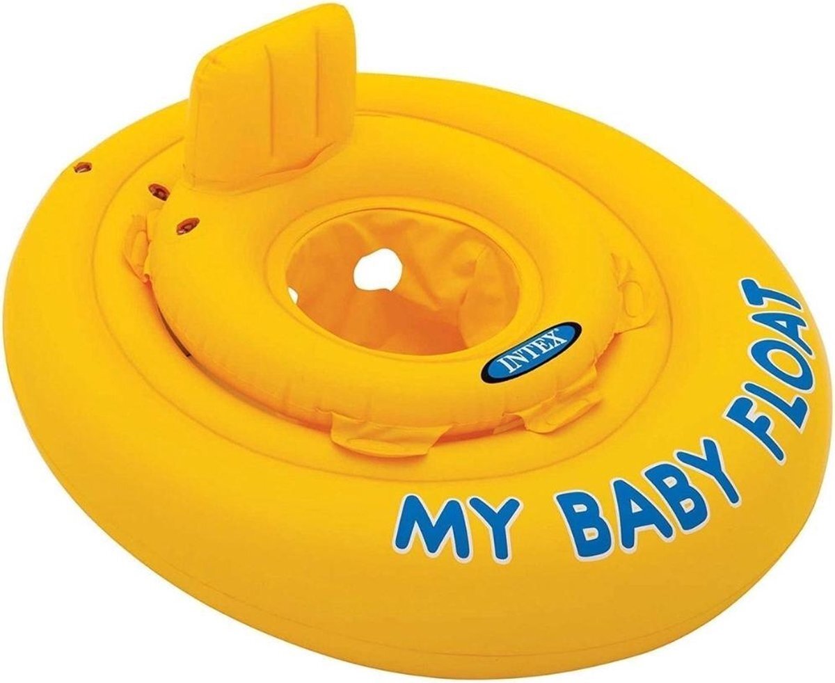 TopGoed TopGoed- Intex - Opblaasbare - Baby - Zwemtrainer - 6 tot 12 Maanden - Opblaasbaar -Speelgoed -Zwembad- Zwemband -Babyfloat -Baby Float -drijfband- zwem - peuter - strand - zwemmen - baby - float - drijf - water - pret - waterpret