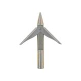 Salvimar Pointe Harpon Avec 2 Barbillons Inox Lazio