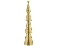 House of Seasons Kerstboom - Metaal - Goud