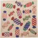 Bloomingville Serviettes Caramella 33x33 cm, paquet de 20 Rose