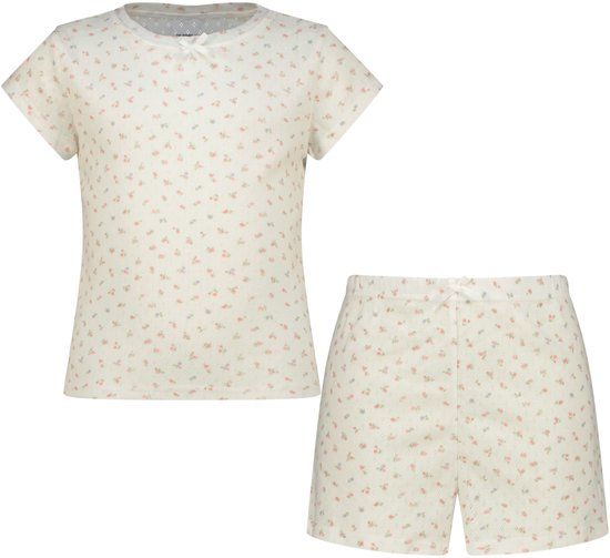 Vingino Wisa Meisjes Shortama - Real White