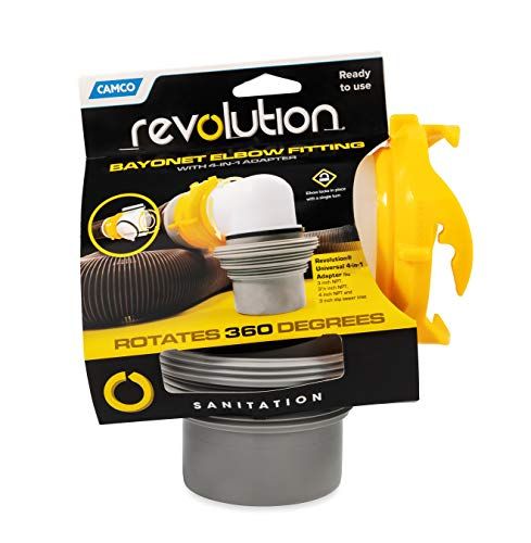 Camco 39471 Revolution 4-in-1 Sewer Elbow