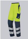 BP Multinorm-veiligheidsbroek, lichtgewicht Apc1 2206-590, Kledingmaat 62, Mannen, Warngelb/Nachtblau