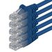 1aTTack UTP-netwerkkabel met RJ45 (Cat.6, 5 stuks) 0,25 meter