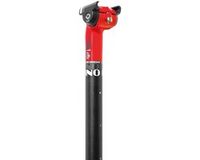 Kalloy Uno Zadelpen Ø30,9mm Aluminium Zwart/Rood Stadsfiets