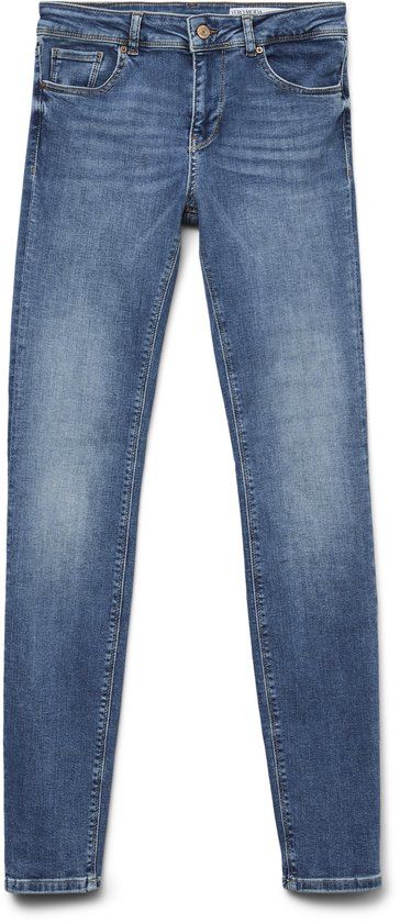 Vero Moda VMLUX MR SLIM Jeans - Women's - Medium Blue Denim - Size S X 30