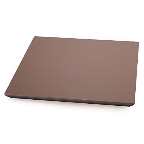 Metaltex - Professionele keukentafel, 40 x 40 x 1,5 cm, bruin.
