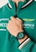 Aston Martin Pdk W Quartz Analoog Horloge Zwart Kast Gemaakt Van 100% Hars En Een Armband Van 100% Siliconen 40 MTFK1F50143, MTFK1F50243