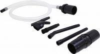Paxanpax Micro stofzuiger hulpstukken 9-delig met 5x mini opzetstukken en 2x verloop voor standaard stofzuigerslangen 32mm t/m 35mm