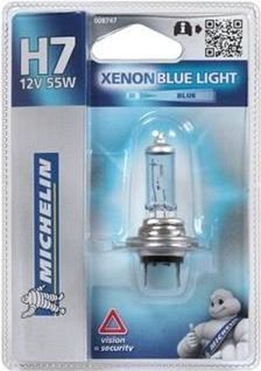 Michelin H7 12V 55W Blauw Licht