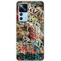 1001 coques Xiaomi Bedrukt siliconen hoesje compatibel met Xiaomi Mi 12T, Xiaomi Mi 12T Pro Graffiti 1