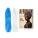 GÉNÉRIQUE - Kit éponge filet africain Bleu lac avec fil - 90 g