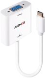 LINDY USB C to VGA Adapter 43355 Wit