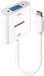 LINDY USB C to VGA Adapter 43355 Wit