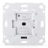 Homematic IP Smart Home-rolluikactuator voor merkschakelaars, digitale bediening voor 1-rolluiken via app, Alexa en Google Assistant, slimme aanpassing van elektrische rolluiken, 151322A0C