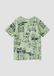 s.Oliver T-shirt saliegroen katoen kinderen korte mouw ronde hals