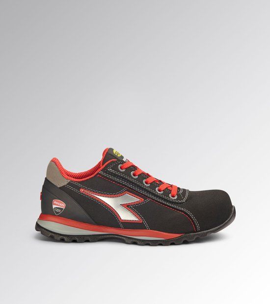 Diadora Glove Monster S3S FO HRO Low Black/Red 43
