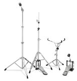 Pacific Drums 300 Series Lichtgewicht 4-delige hardwarepakket, chroom