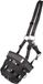 Pagony Reflective Graasmasker - Maat: Shetl - Zwart - Polyamide