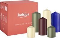Bolsius - Gladde Stompkaarsen set - Playful Class