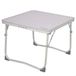 Aktive Ultralight 40x40x30 Cm Opvouwbare Campingtafel Zilver