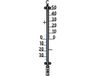 TFA Dostmann TFA Buiten Thermometer - analoog - metaal - koper - 28 x 7 cm
