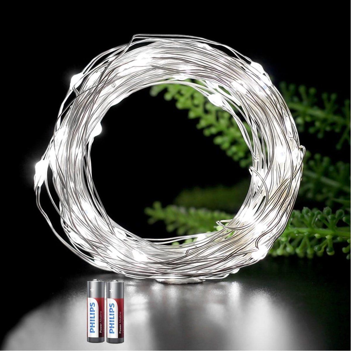 Ariko Kerstverlichting - 30 LED - 3 meter - Wit - Op Batterijen - Inclusief Batterijen