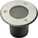 OEM Grondspot geborsteld RVS rond 100mm