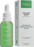 The Ceel Anti-acne serum - Serum tegen acne en puisten - Acneverzorging en puisten verwijderaar - Poriënverstevigend met salicylzuur, theeboom en geranium 30 ml