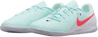 Nike Phantom GX II Club IC Chaussures de football en salle junior bleu clair - blanc - rouge