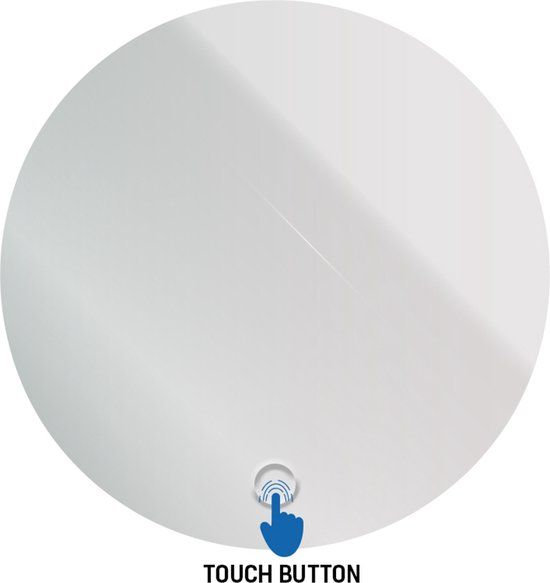 Aloni ROND OMEGA Badkamerspiegel Met LED Verlichting Ø60cm