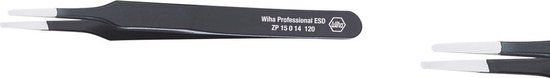 Wiha 32329 Precisiepincet 2a Plat-rond 120 mm
