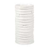 Mette Ditmer Vase Ribbon grand 20 cm Blanc cassé