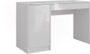 Vicco Sherry Kaptafel – 119.8 cm Wit/wit hoogglans